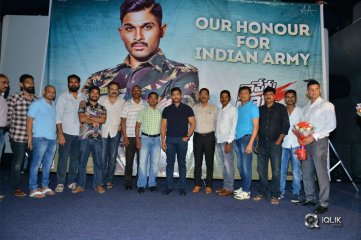 Army People Watching Naa Peru Surya Naa illu India Movie Photos